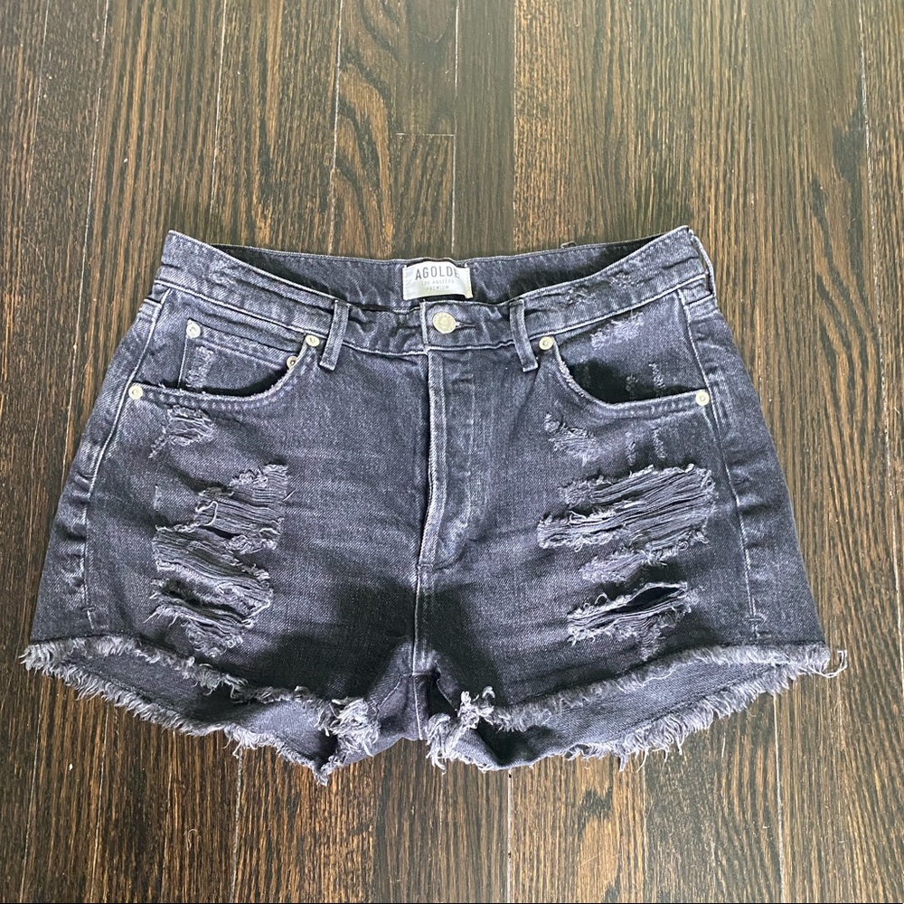 Agolde denim shorts
